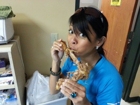 Turkey, the perfect runner's protein! -photo by Kathy Kohlbeck