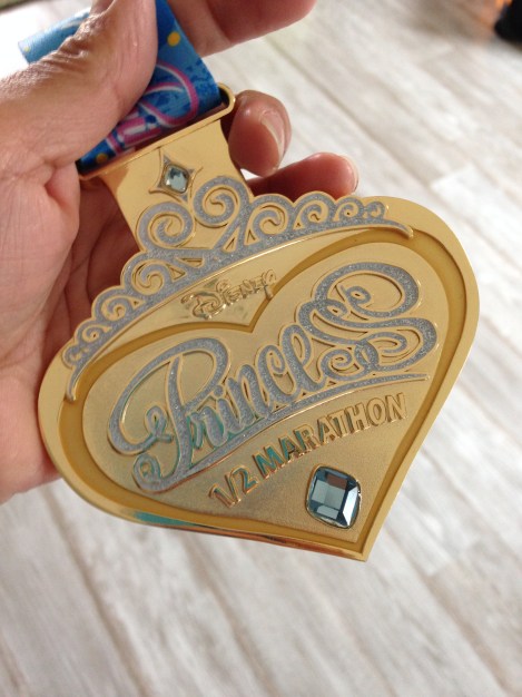 The 2014 medal is even MORE pretty in person (and around your neck)!