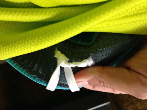 Drawstring!  Essential for any run!