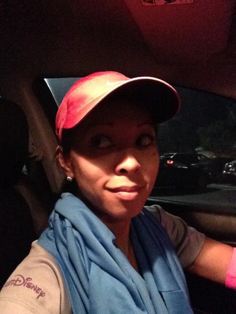 My silly selfie.  I don't take these often, but I was bored after registration.