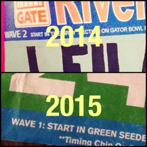 It was a different year at the Gate River Run!